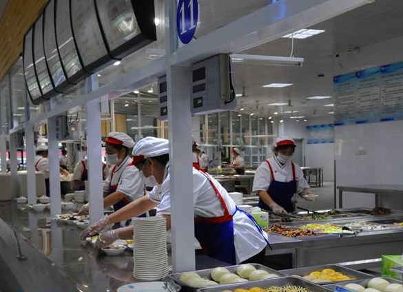 开云kaiyun(中国)护理职业学院食堂情况