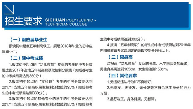 开云kaiyun(中国)理工技师学院（温江技师学院）招生要求及分数线