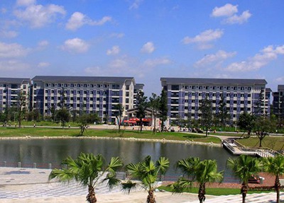 重庆市五里店职业中学校园风景