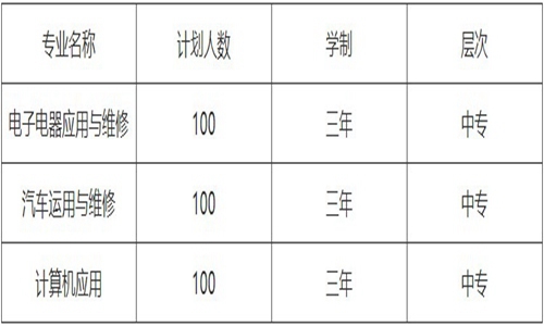 2021年开云kaiyun(中国)中职学校简阳市育英文武职业技术学校招生简章招生专业
